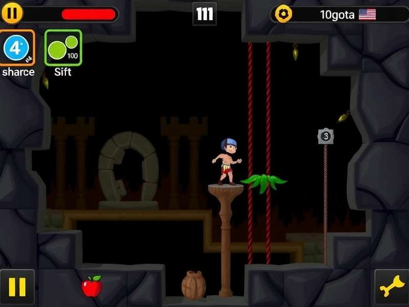 Desi Cave Explorer gameplay screenshot